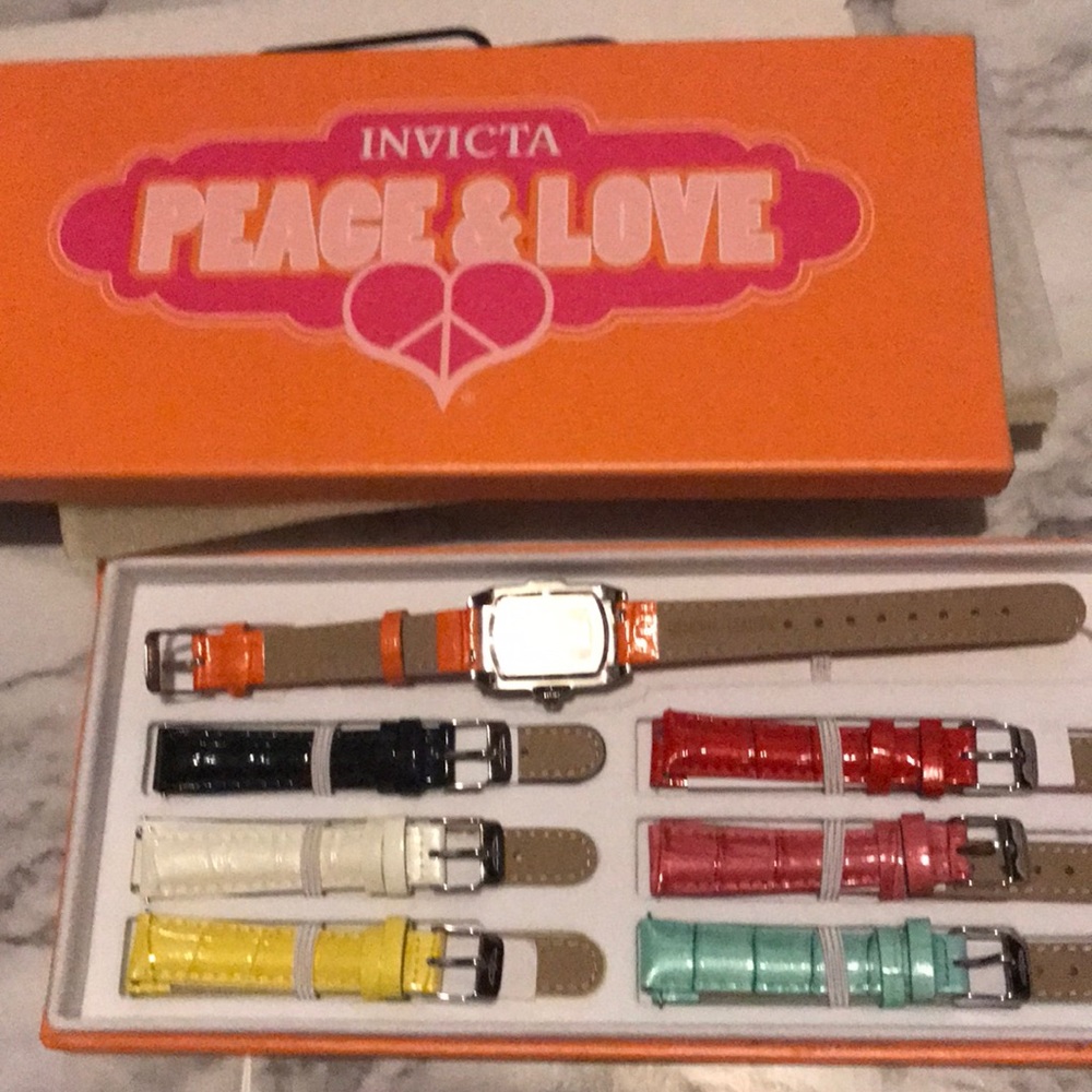 INVICTA PEACE$ LOVE watch set